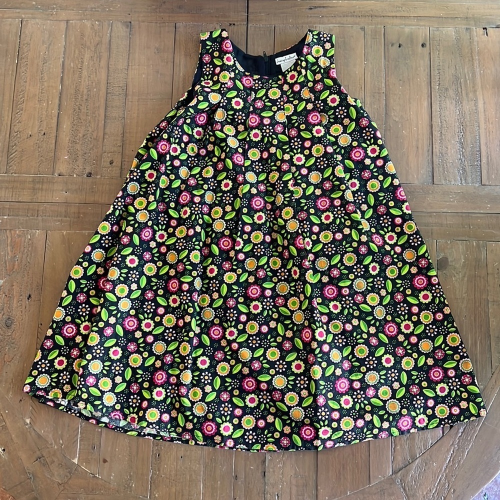 Chasing fireflies black floral dress